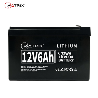 Замена батареи цикла батареи 6AH 12V LiFePo4 глубокая для свинцовокислотных батарей