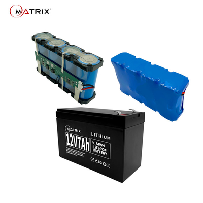 Батарея UPS литий-ионных аккумуляторов 12v 7ah Lifepo4 для системы хранения солнечной энергии